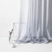 Классические шторы Лайнс цвет: серый