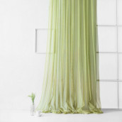 Классические шторы Стори цвет: зеленый