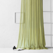 Классические шторы Грик цвет: зеленый (300х270 см - 1 шт)
