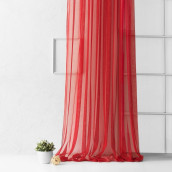 Классические шторы Грик цвет: красный (300х270 см - 1 шт)