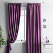 Классические шторы Блэквуд цвет: фиолетовый
