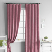Классические шторы Тина цвет: розовый