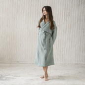Банный халат Шифу цвет: зеленый (XL)