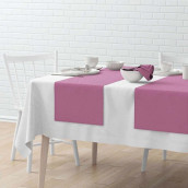 Дорожка на стол Билли цвет: бледно-розовый (40х150 см - 4 шт)