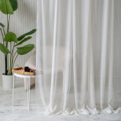 Классические шторы Гоа цвет: сливочный (300х300 см - 1 шт)