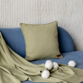 Декоративная подушка Лео цвет: зеленый (45х45 (1 шт))