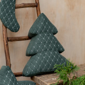 Декоративная подушка-игрушка Триз цвет: зеленый (50х55х12 (1 шт))