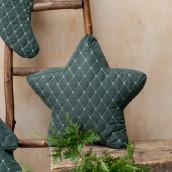 Декоративная подушка-игрушка Эстрелла цвет: зеленый (55х55х12 (1 шт))