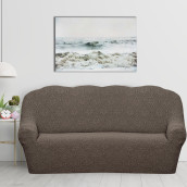 Чехол на диван Ellada цвет: светло-коричневый (185 см)