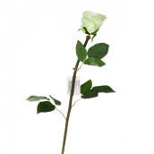 Искусственный цветок Роза белая (50 см)