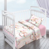 Детское постельное белье Единорожки (для новорожденных)