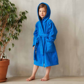 Детский банный халат Undina цвет: синий