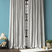 Классические шторы Джим цвет: серый (145х270 см - 2 шт)