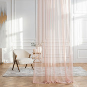 Классические шторы Эстель цвет: розовый (300х265 см - 1 шт)