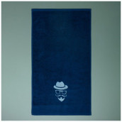 Полотенце Хипстер цвет: синий (50х90 см)