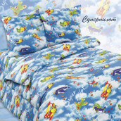 Детское постельное белье Liberti цвет: синий (для новорожденных)