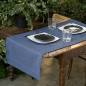 Дорожка на стол Конта цвет: синий (50х140 см - 1 шт)
