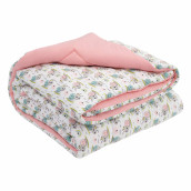 Детское постельное белье с одеялом-покрывалом Funny kids snail цвет: розовый (1.5 сп)