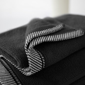 Полотенце Sherri цвет: черный (70х140 см)