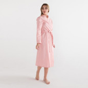 Банный халат Telma цвет: светло-розовый
