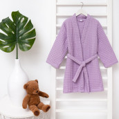 Детский банный халат Виоланна цвет: сиреневый (7-8 лет)