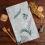 Кухонное полотенце Tropics цвет: светло-серый (35х60 см)