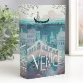 Сейф-книга Венеция. Рисунок (5х11х17 см)