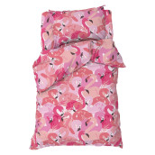 Детское постельное белье Flamingo garden цвет: розовый (1.5 сп)