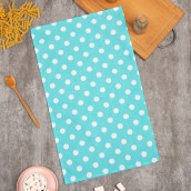 Кухонное полотенце Мятная карамель цвет: голубой (35х60 см)