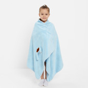 Детское полотенце Зайчик цвет: голубой (70х140 см)