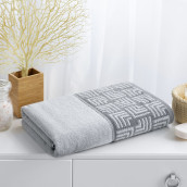 Полотенце Estetica цвет: серый, светло-серый