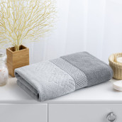 Полотенце Estetica цвет: серый, светло-серый