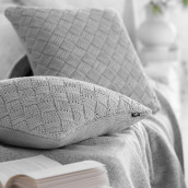 Декоративная подушка Катона цвет: серый (45х45)