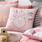Декоративная подушка Рене цвет: розовый (45х45)
