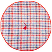 Кухонное полотенце Кантри цвет: синий (круглое 75 см)