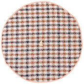 Кухонное полотенце Кантри цвет: коричневый (круглое 75 см)