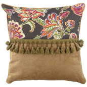 Декоративная подушка Моринга цвет: серый, золотой (45х45)