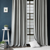 Классические шторы Конни цвет: серый