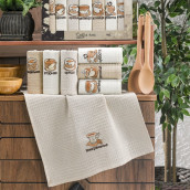 Кухонное полотенце Неделька lux kahve (40х60 см - 7 шт)