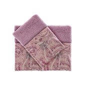 Полотенце Ламина цвет: фиолетовый (30х50 см - 2 шт)