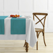 Дорожка на стол Ибица цвет: бирюзовый (43х140 см - 4 шт)