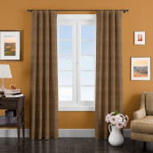 Классические шторы Good night цвет: коричневый (200х270 см - 2 шт)