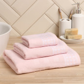 Полотенце Square цвет: бледно-розовый