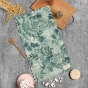 Кухонное полотенце Лесная прохлада цвет: зеленый (33х60 см)