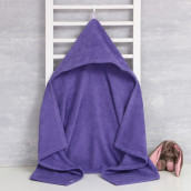 Детское полотенце Крошка Я цвет: фиолетовый (70х140 см)