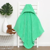 Детское полотенце Крошка Я цвет: зеленый (85х85 см)