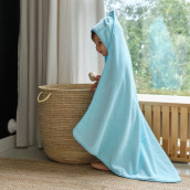 Детское полотенце Дружок цвет: голубой (80х80 см)