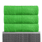 Полотенце Volna цвет: ярко-зеленый