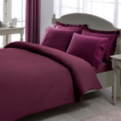 Постельное белье Basic Stripe цвет: фиолетовый (евро)