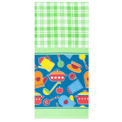 Кухонное полотенце Кухня цвет: зеленый (35х70 см)